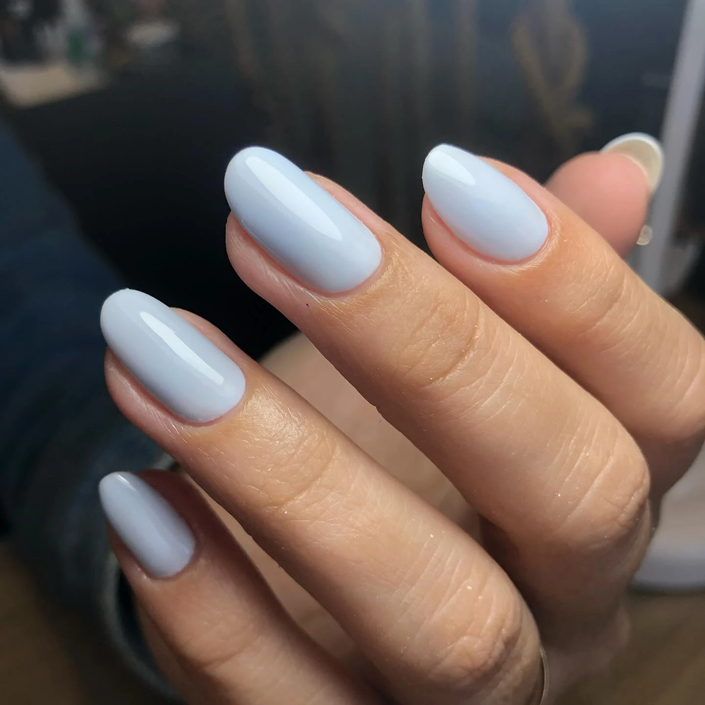 Unhas com acabamento em gel